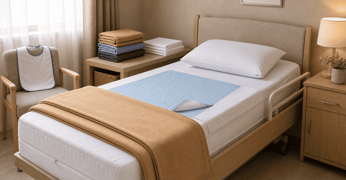 Textil para residencias de mayores: cama con protección ignífuga