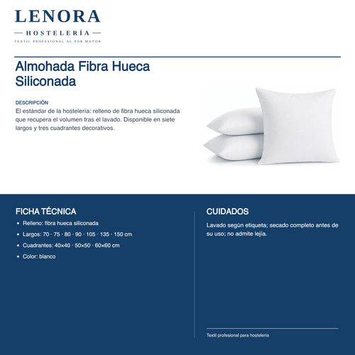 Hollowfiber Siliconized Pillow