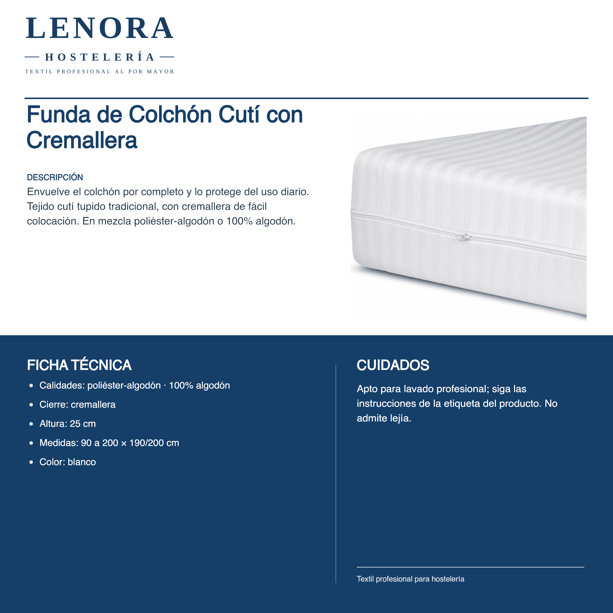 Funda de Colchón Cutí con Cremallera