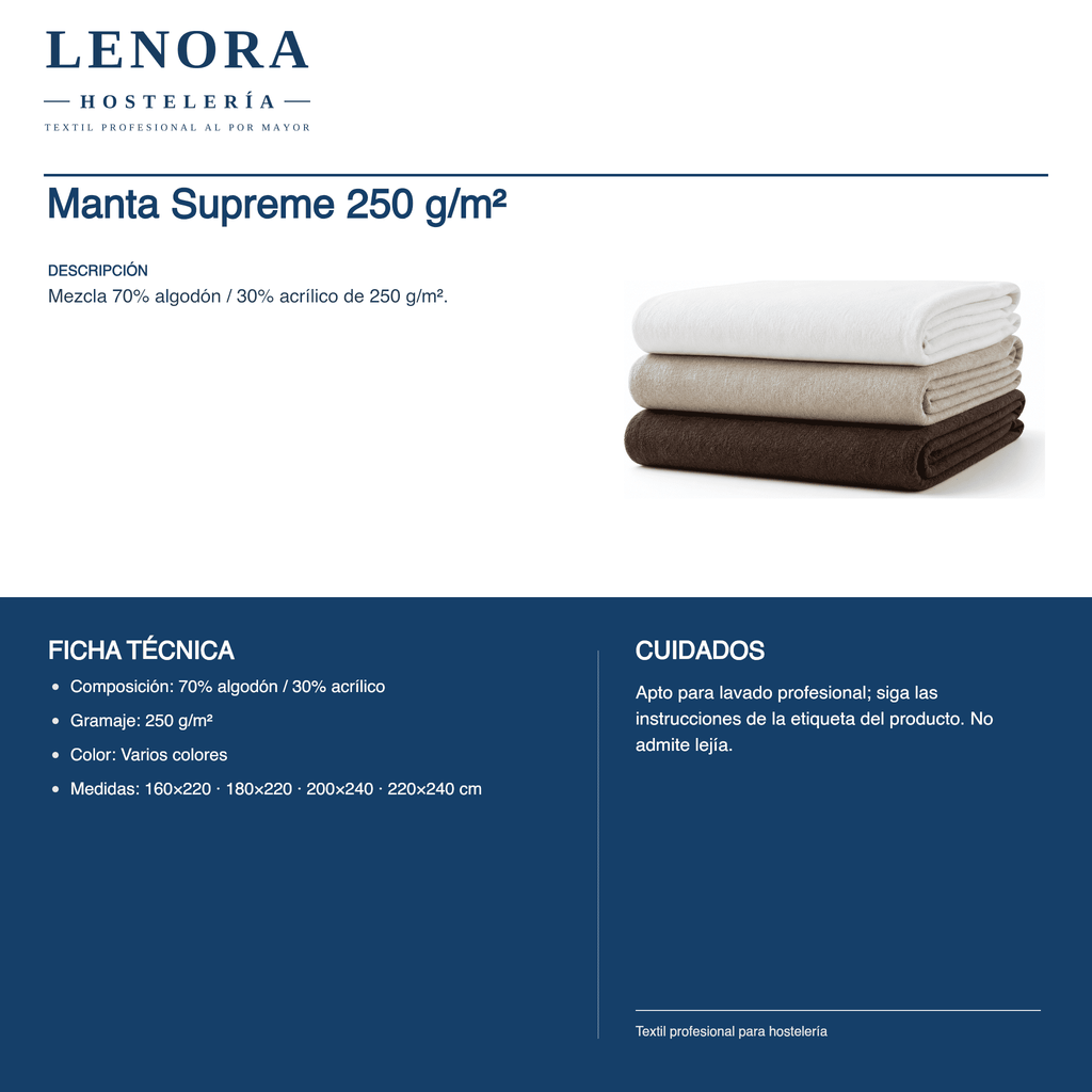 Manta Supreme 250 g/m²
