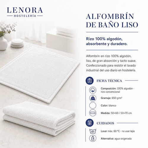 Alfombrín Liso 650 g/m²