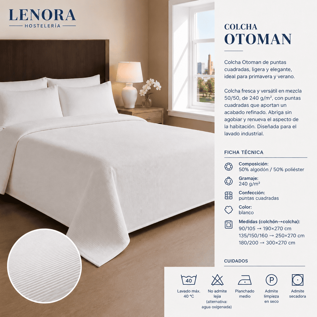 Colcha Otoman 240 g/m²
