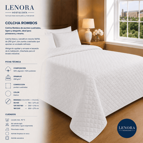 Colcha Rombos 250 g/m²