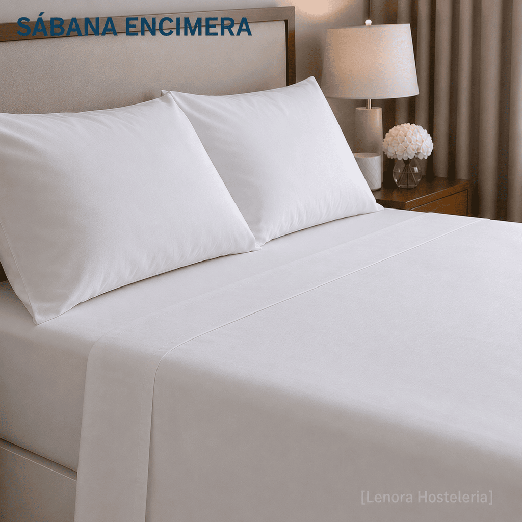 Sábana encimera 144–200 hilos