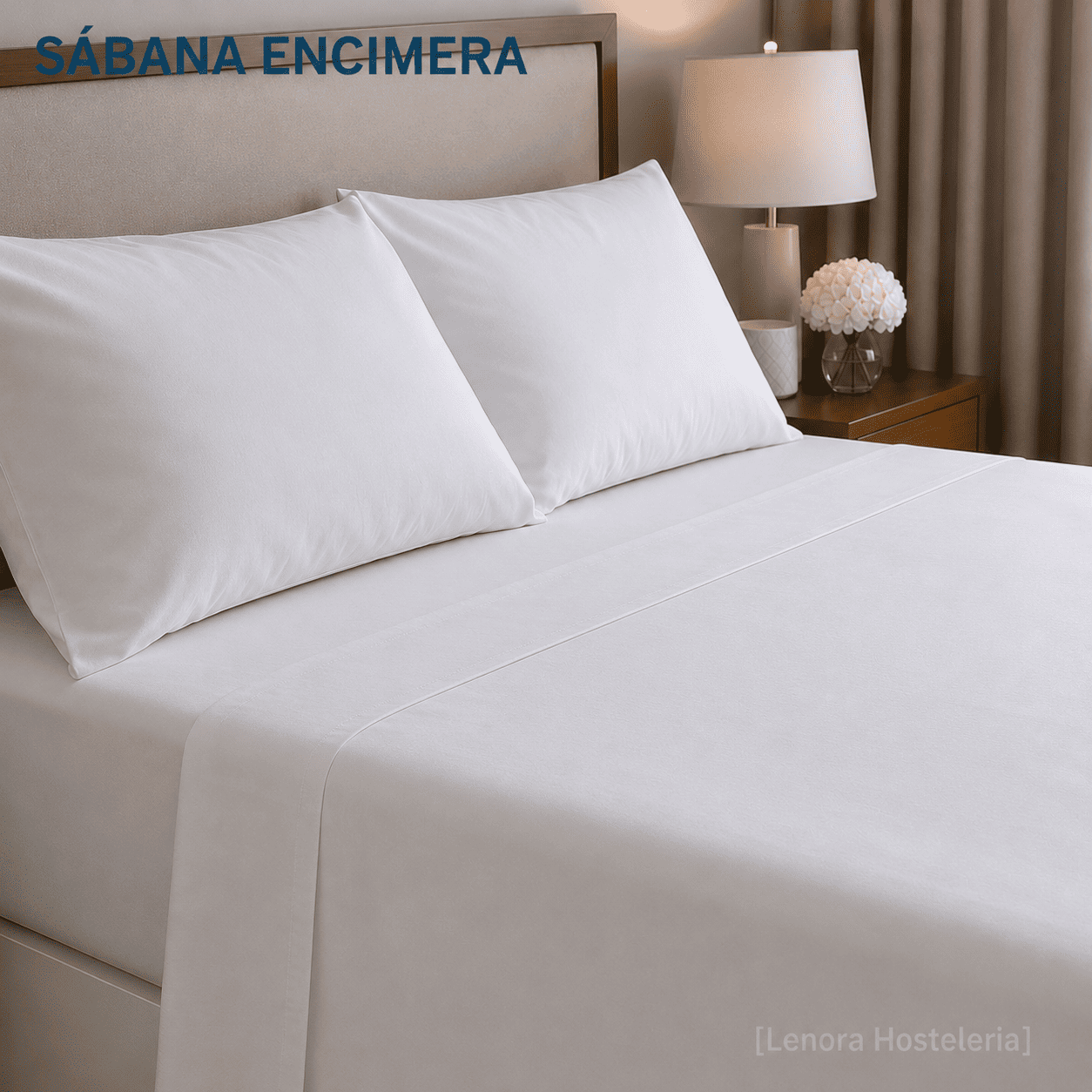 Sábana encimera 144–200 hilos