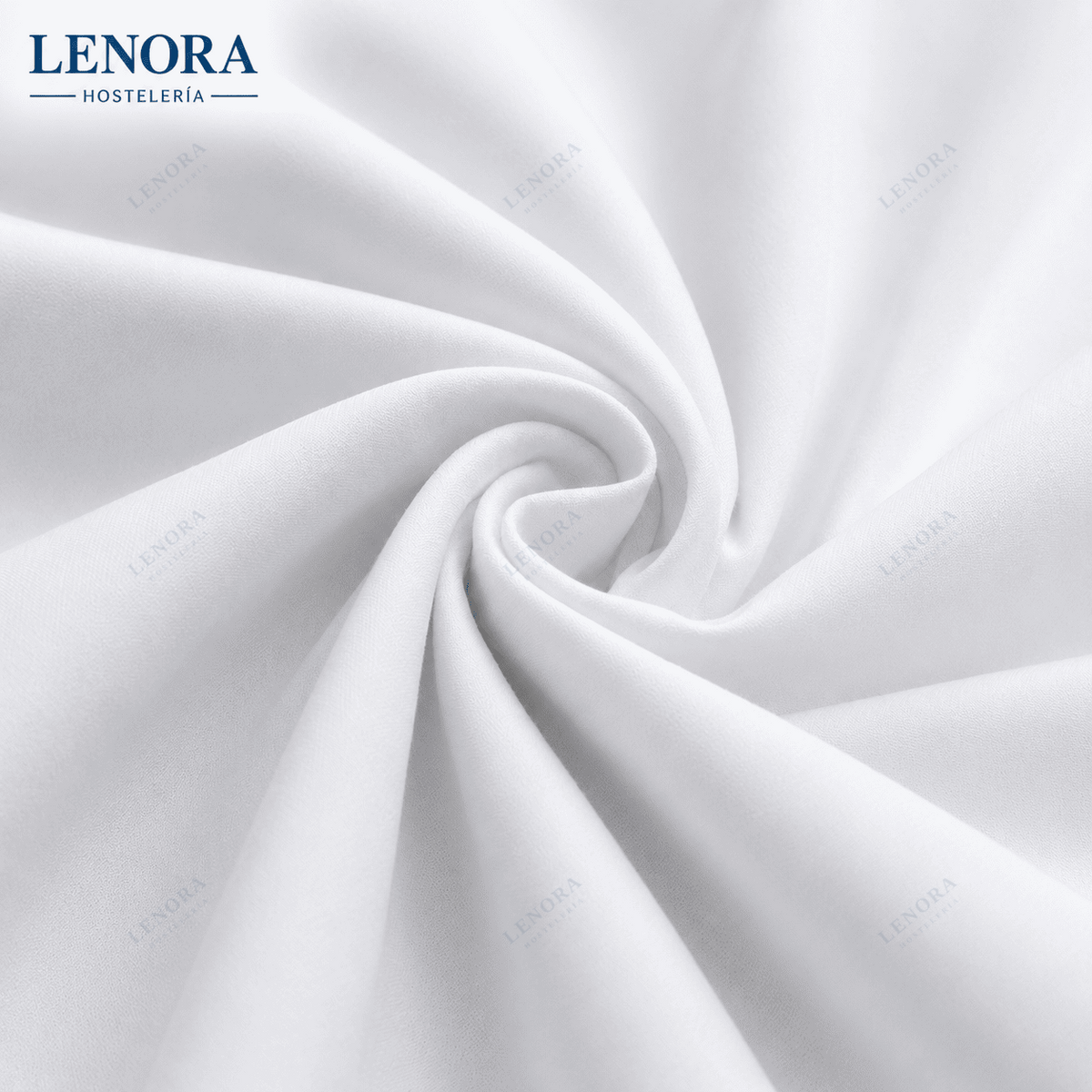 Tejido 35/1 blanco drapeado en espiral