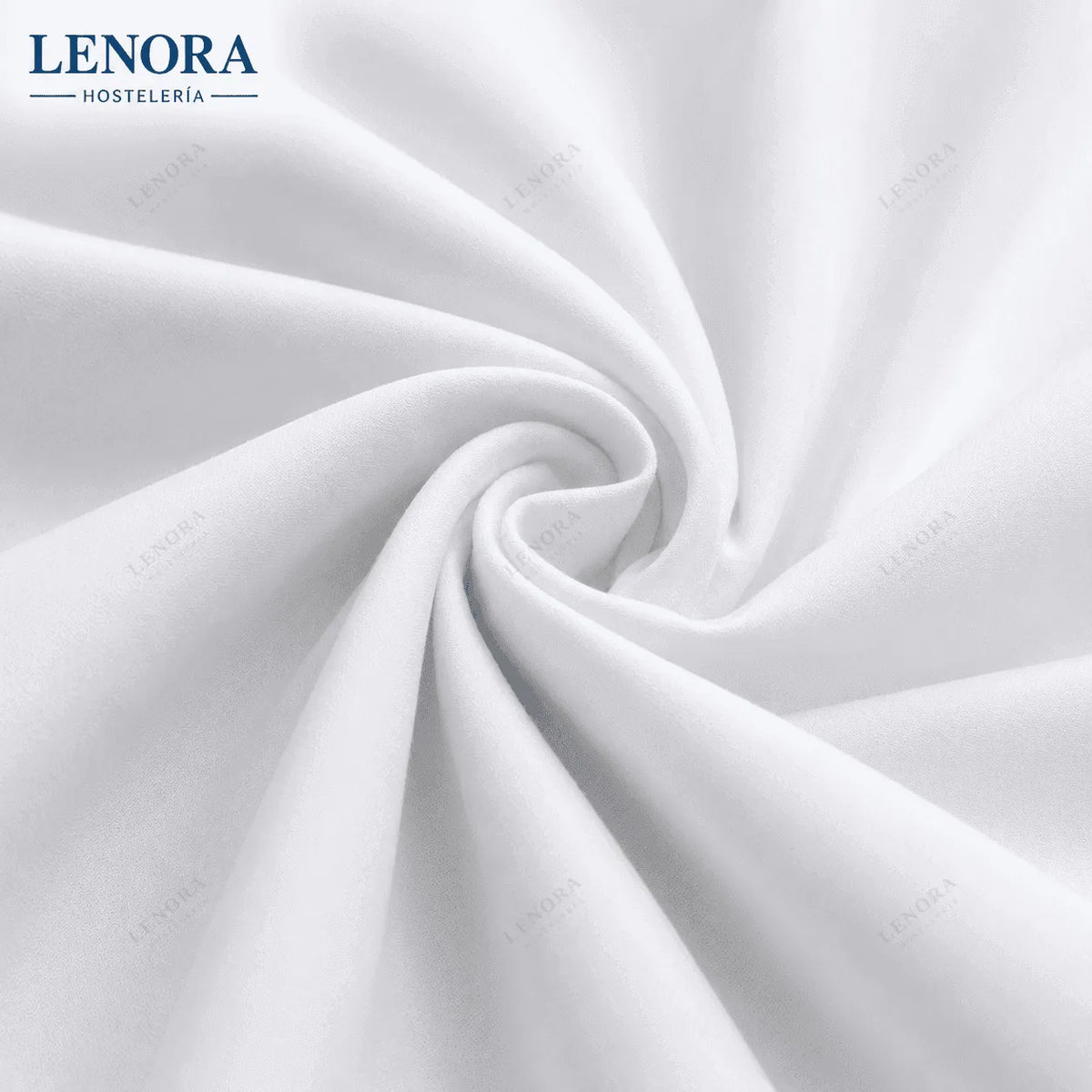 Tejido 35/1 blanco drapeado en espiral