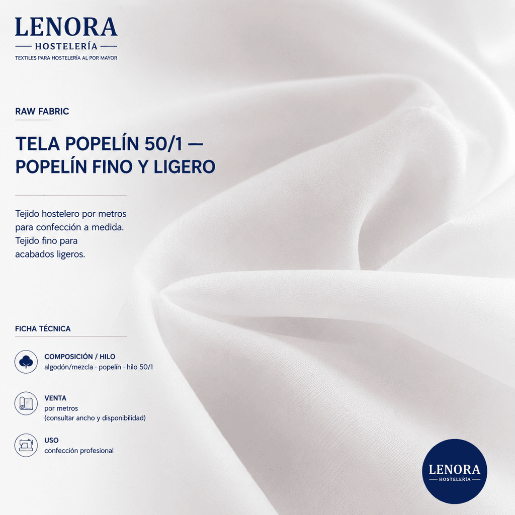Tela popelín 50/1